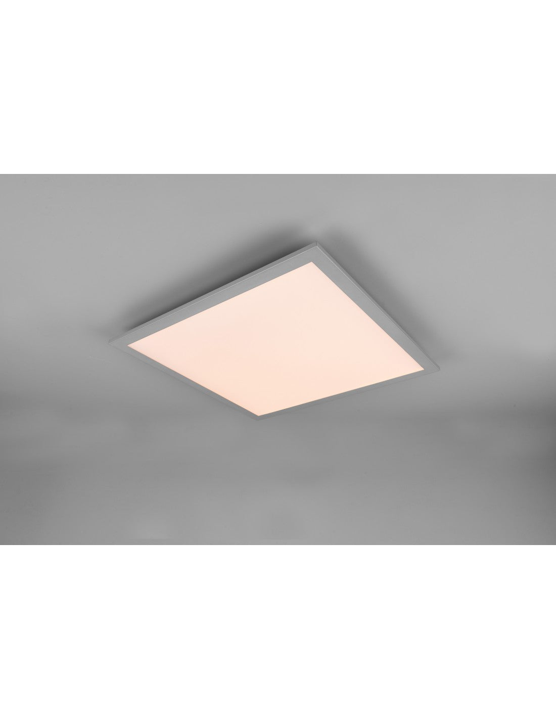 Plafón cuadrado Gamma Aluminio LED Multifunción 45x45 cm Trio Lighting