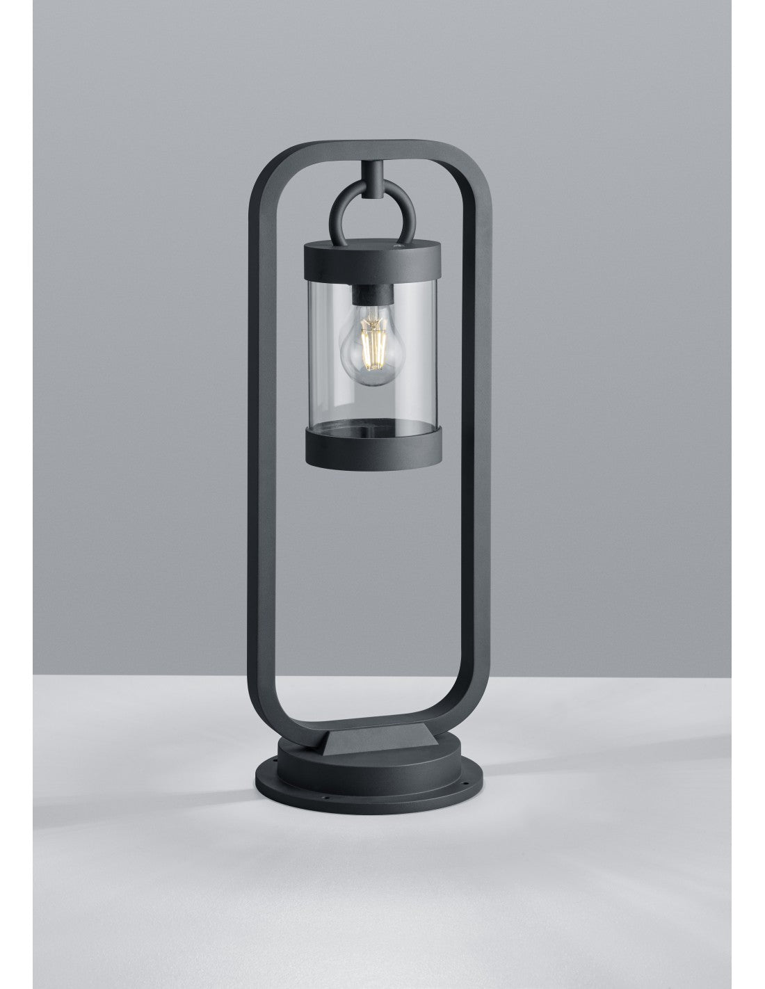Bolardo de exterior Sambesi antracita H60 cm IP44 Sensor crepuscular Trio Lighting