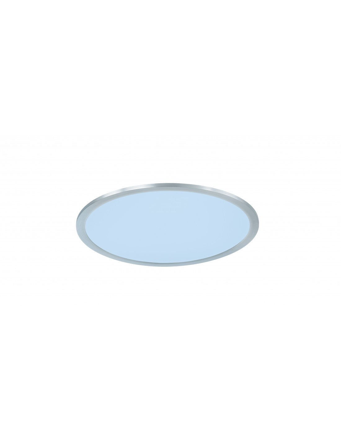 Plafón redondo Griffin LED Regulable Rgbw Níquel Ø40 cm Trio Lighting