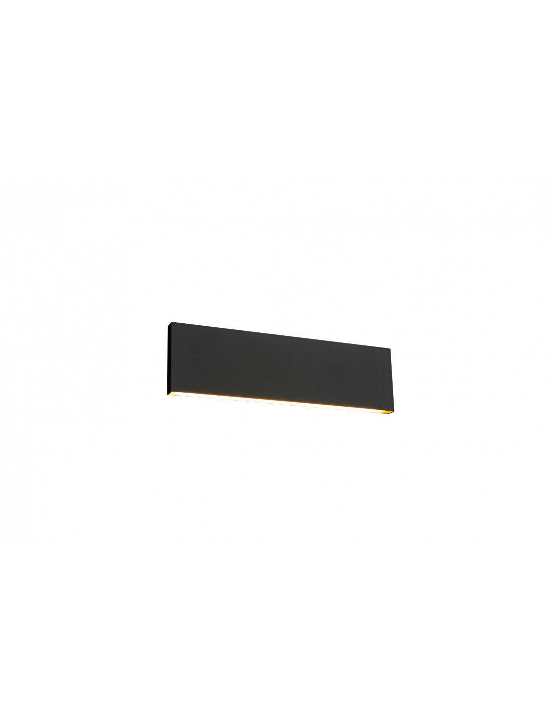Aplique Antracita Doble Emisión LED L28 cm Concha Trio Lighting