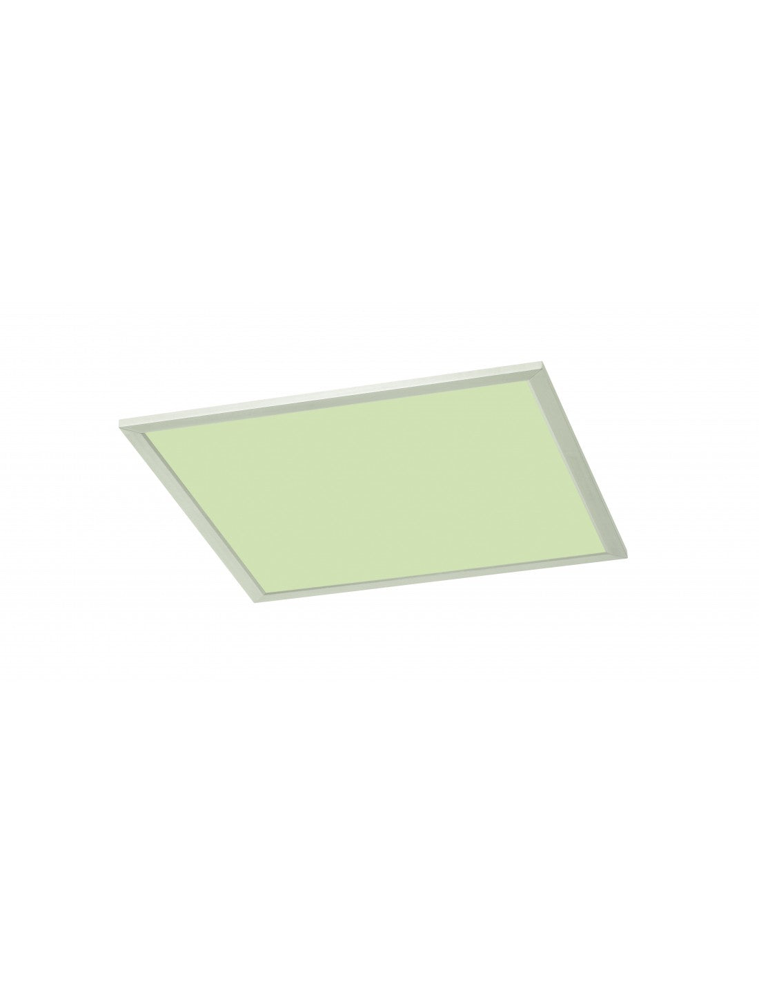 Plafón cuadrado Griffin LED Regulable Rgbw Níquel 39x39 cm Trio Lighting