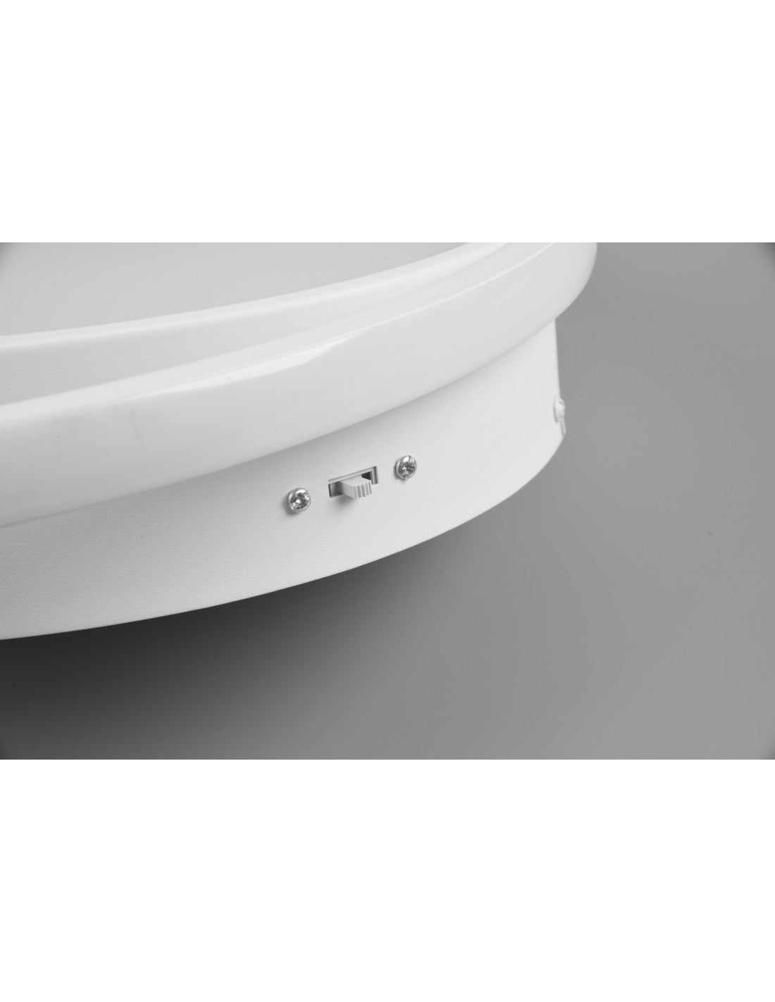 Lámpara de Techo Moderna Vuelta Blanco 3 LED Dimmer 28w Trio Lighting