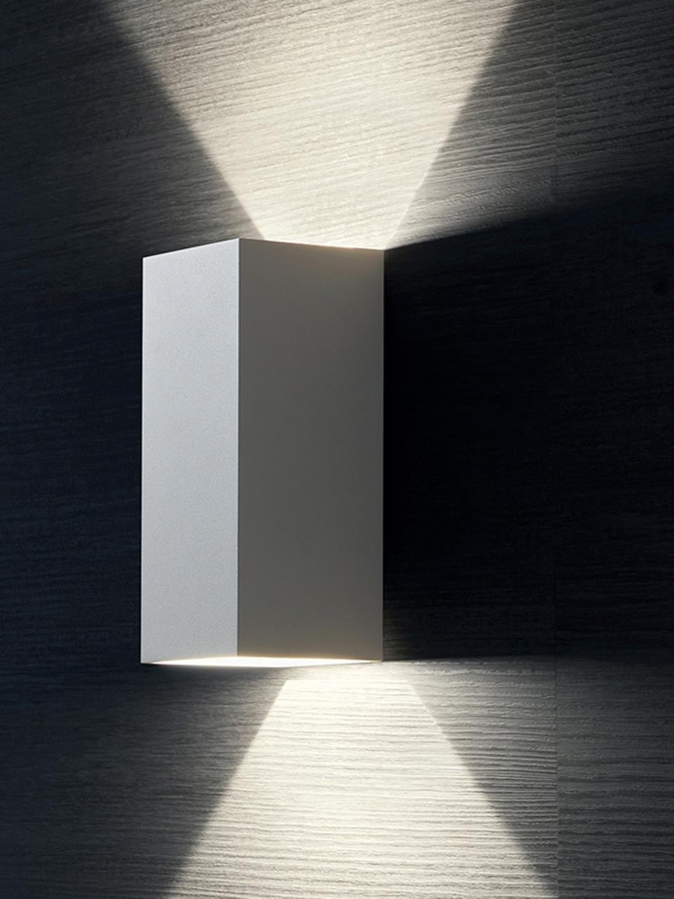 Aplique 6W+6W LED 4000K grafito línea torre