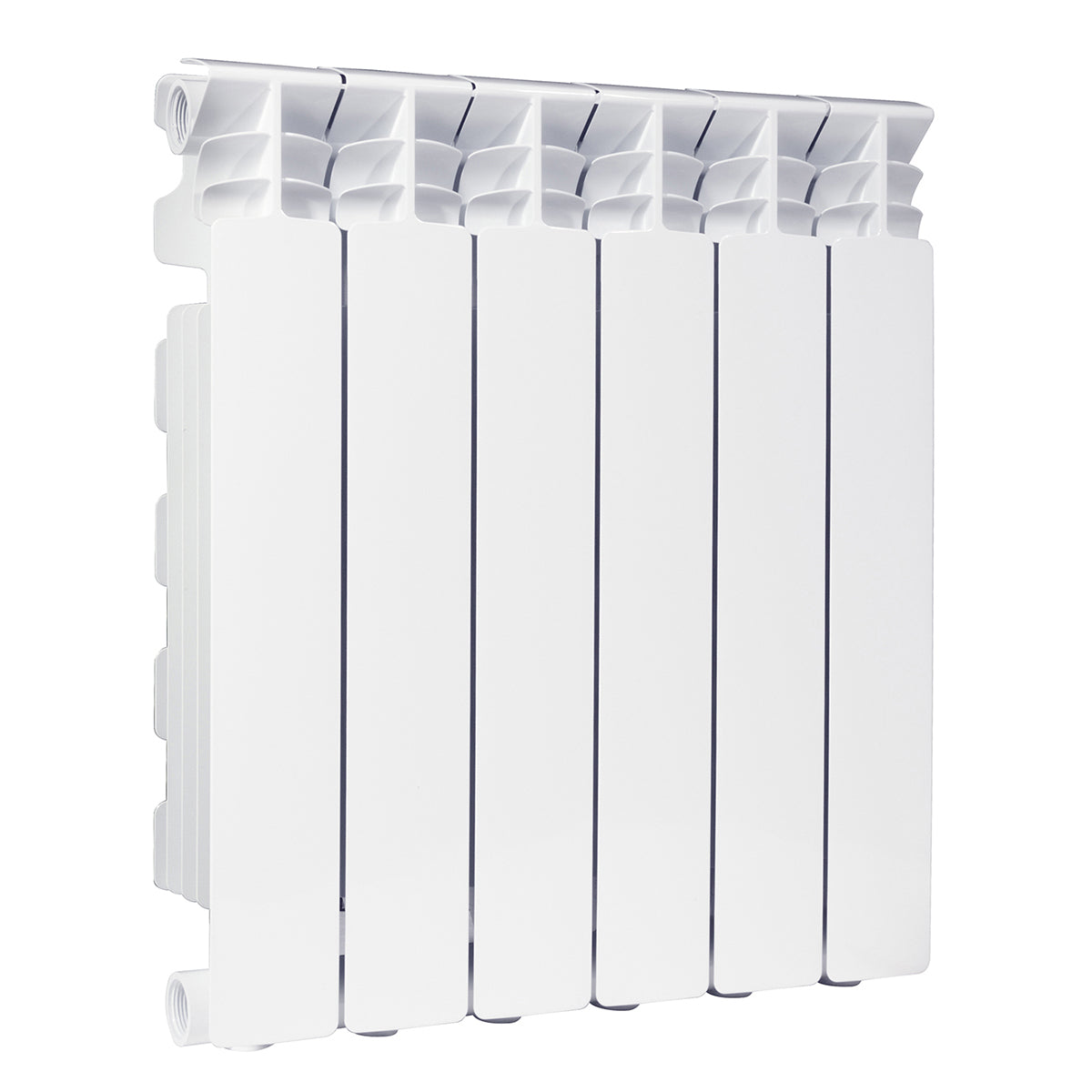 Calefacción eficiente: radiador de aluminio H 600, 8 elementos