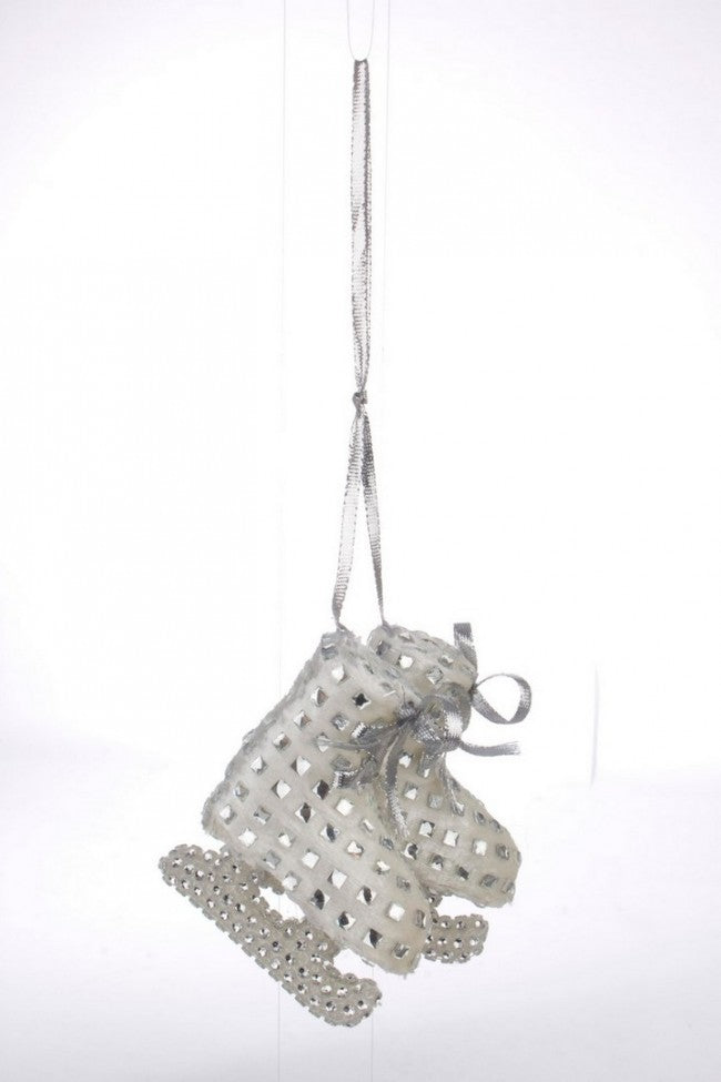 Colgante de patín de cristal 8x