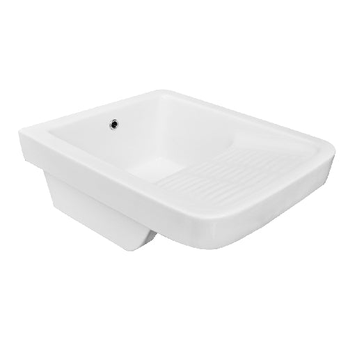 Exprimidor de cerámica con escurridor - L. 50 x P. 64 cm
