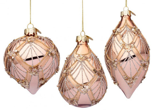 Colgante de oro rosa 12x Vt Lux