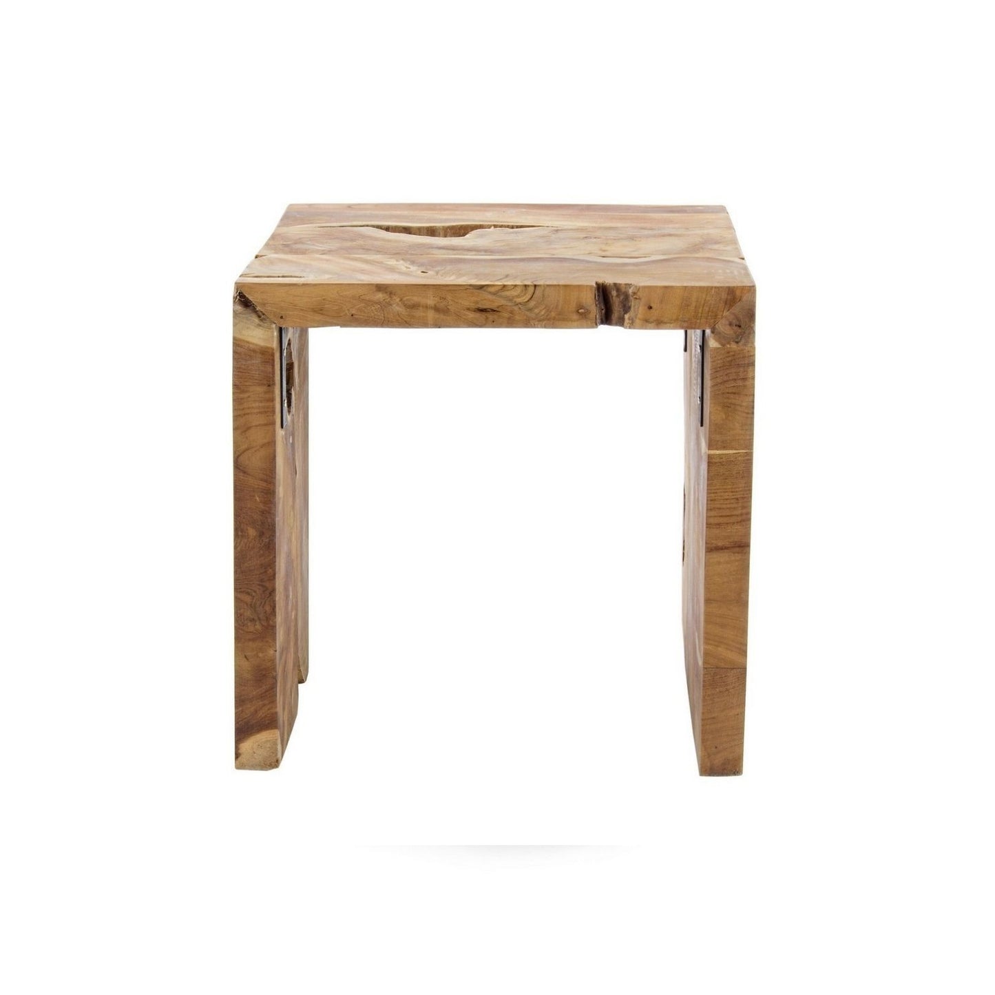 Mesita Rocio De Madera Cm. 45x45h
