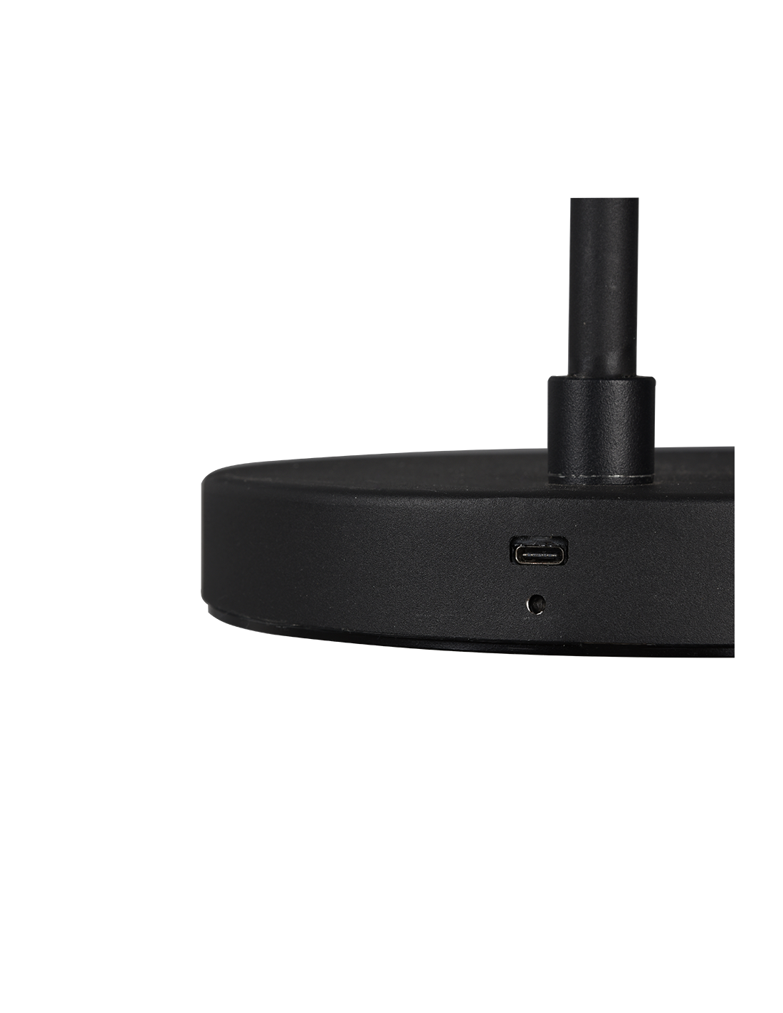 Lámpara de pie Blake regulable Led Touch Al. 125 cm negro Trio Lighting