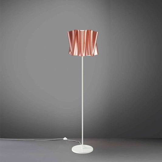 Base de lámpara de pie y pie de metal FOLIO Pantalla cobre diámetro 40x h164 cm
