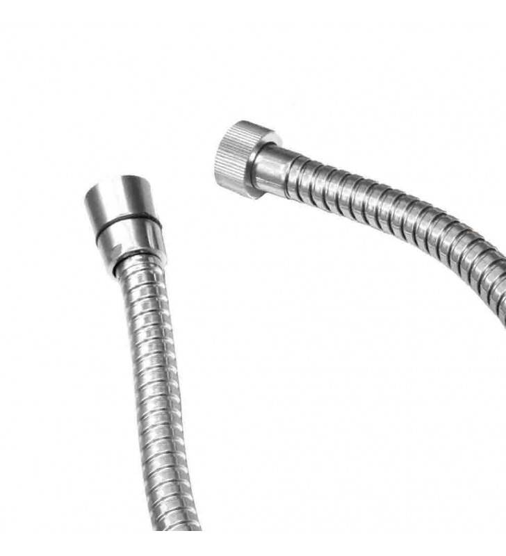 Flexo de ducha de acero de 50 cm.