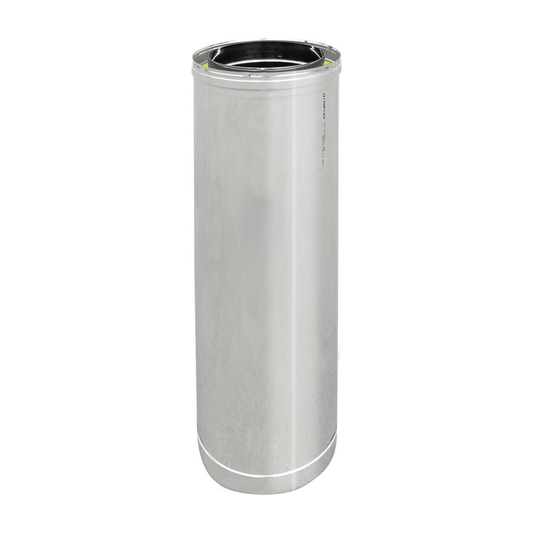 Tubo de Acero Inoxidable de Doble Pared 316L, 1 m