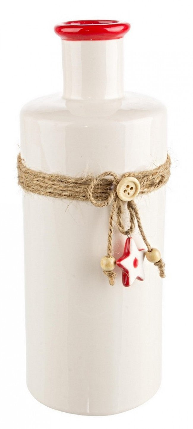 4x Jarrón con botones de estrella L