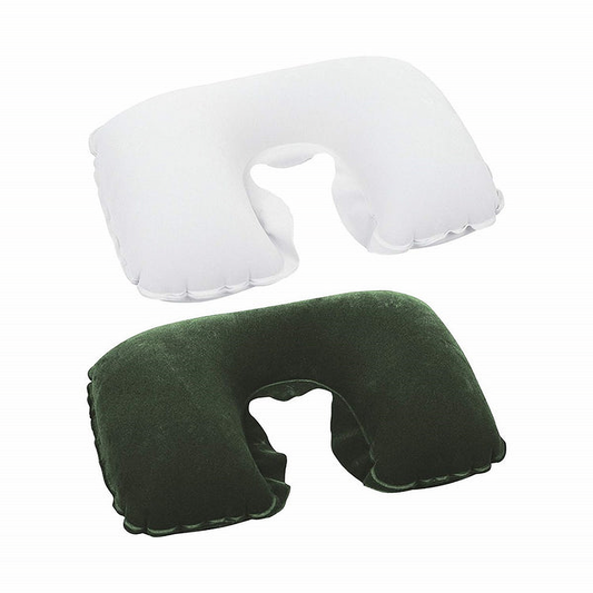 Almohada de viaje inflable