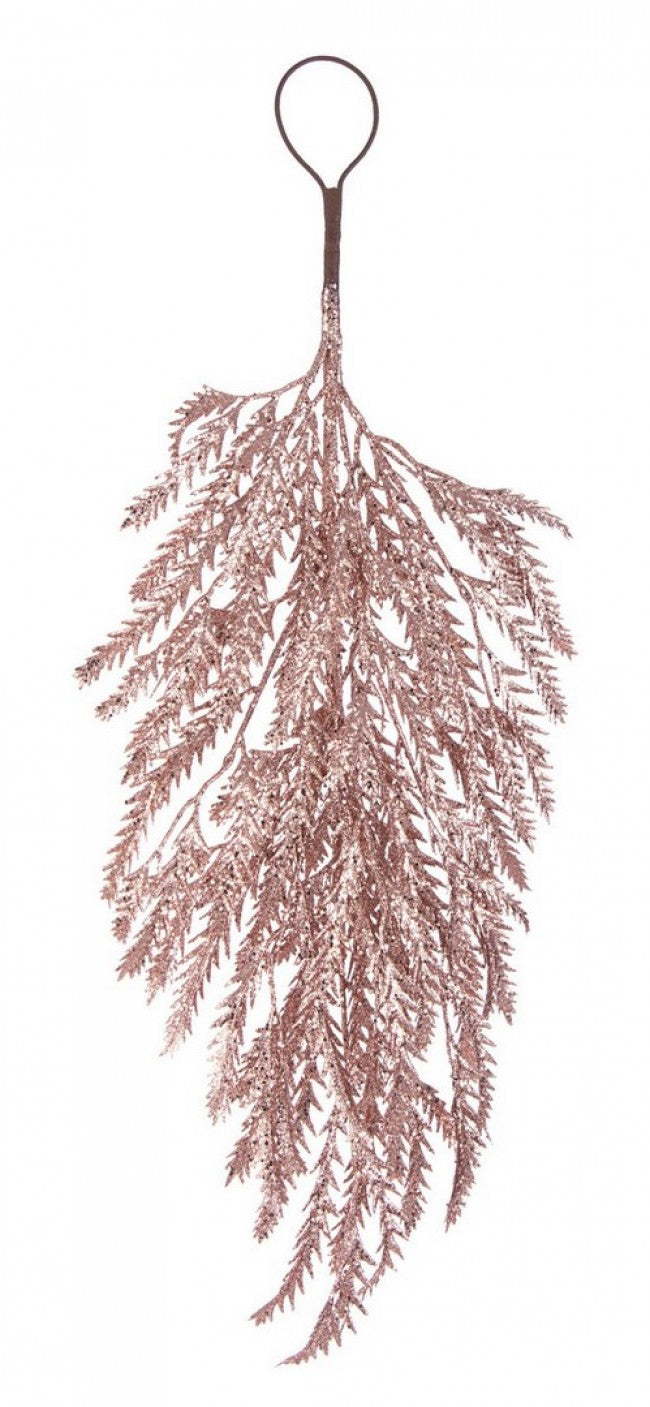 6x Decoración. Gota de oro rosa Peggy