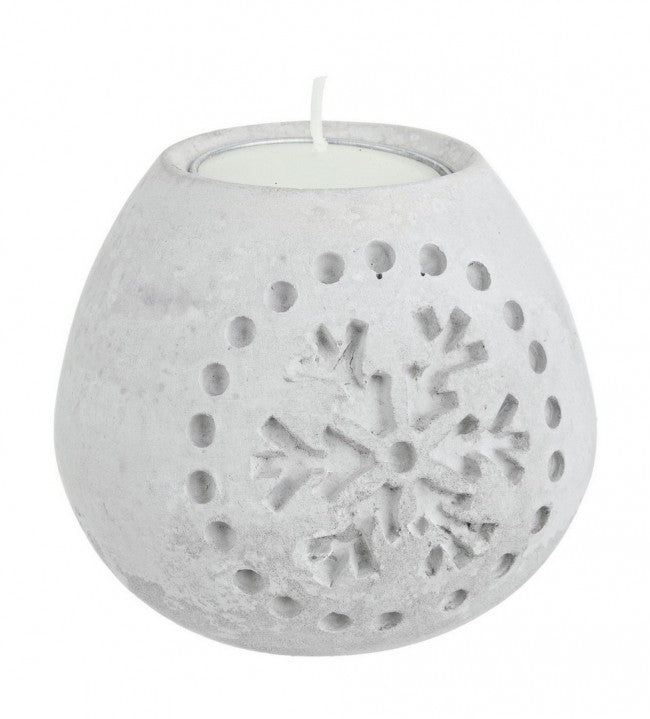 6x Vela Jhan Copo de Nieve