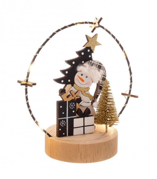 6x Decoración Elger A Pupazzo Nero C