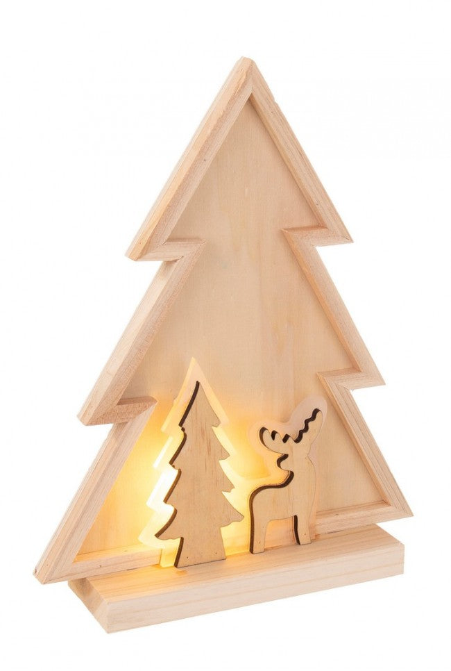 4x Soporte abatible decorativo de pino C