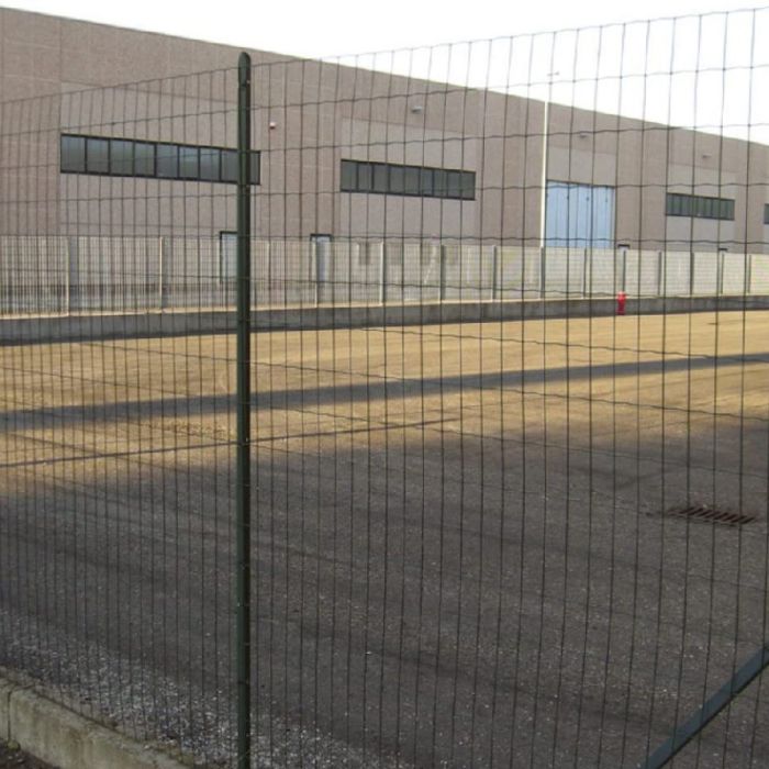 Rejilla metálica plastificada, h.1,80x10 m, verde