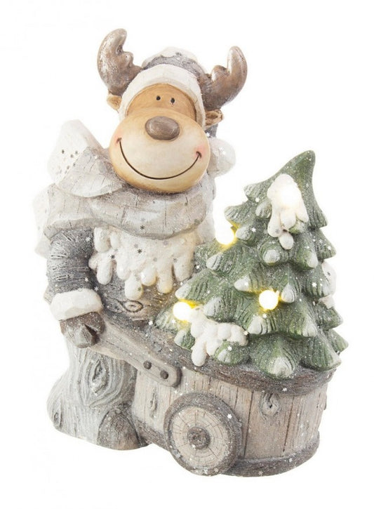 2x C-Barrow C-Led con humor de reno