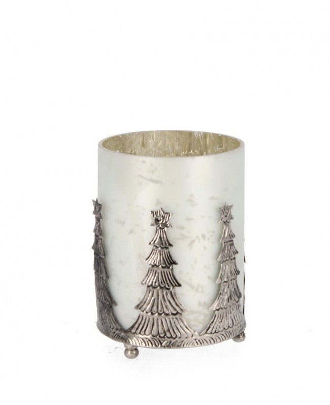 6x Portavelas Vt Parky Blanco Op H14