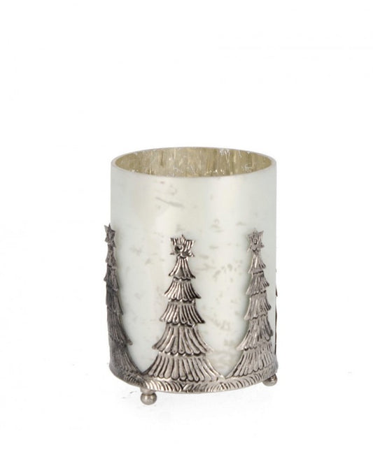 6x Portavelas Vt Parky Blanco Op H14