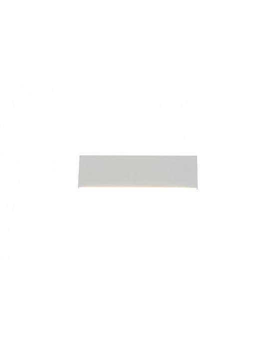 Aplique LED Concha Blanco de Doble Emisión L 28 cm Trio Lighting