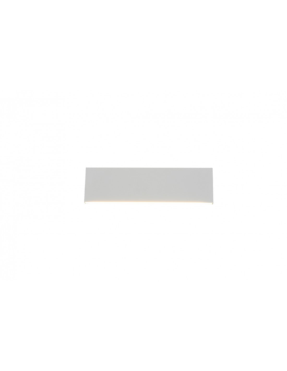 Aplique LED Concha Blanco de Doble Emisión L 28 cm Trio Lighting