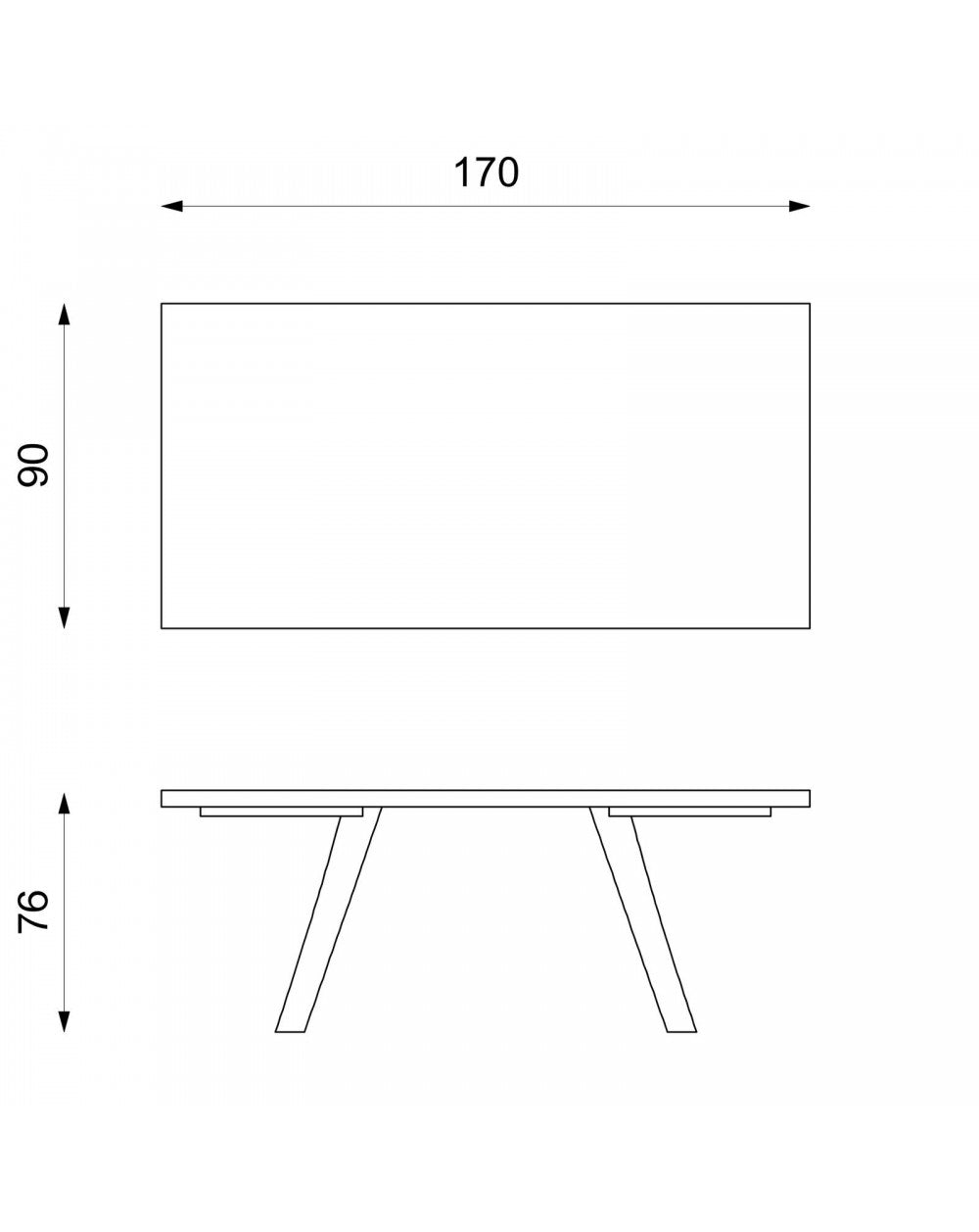 Mesa Extensible 170-270 x 90 cm - Barret