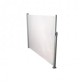 Cortina lateral de tela gris 300x140 cm