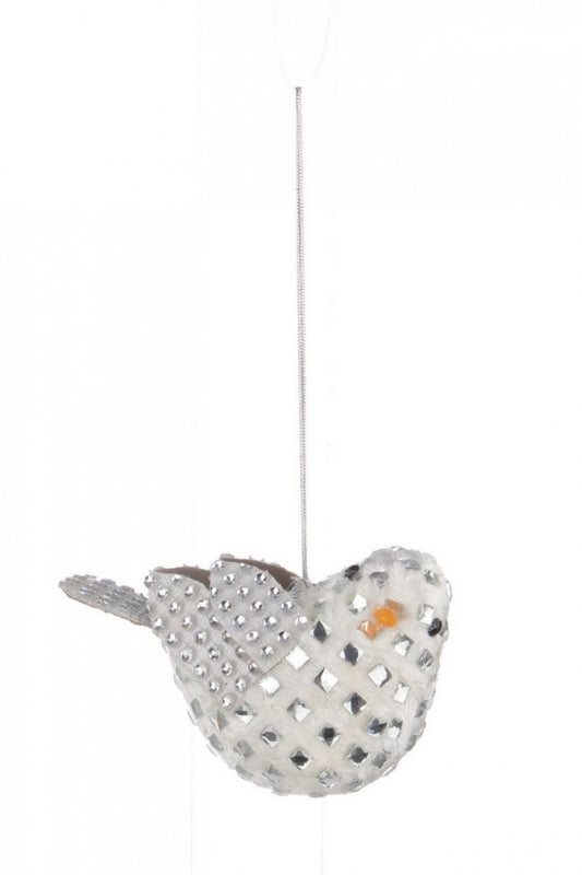 8x colgante de pájaro de cristal