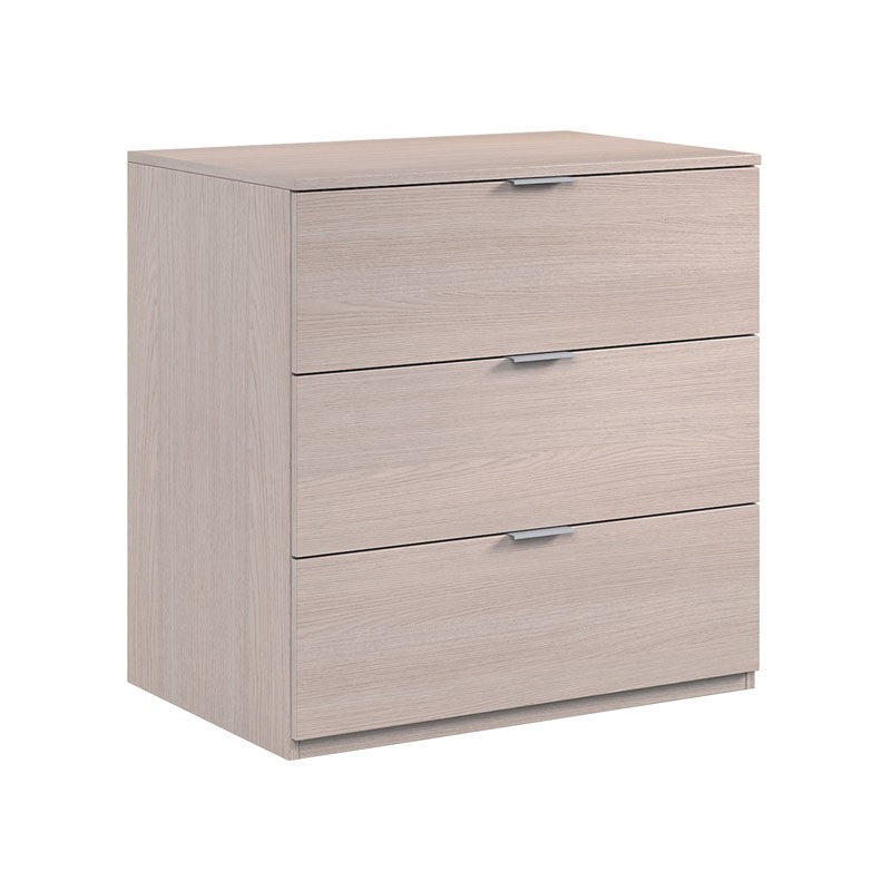 Cómoda de dormitorio roble 77x38x80h cm