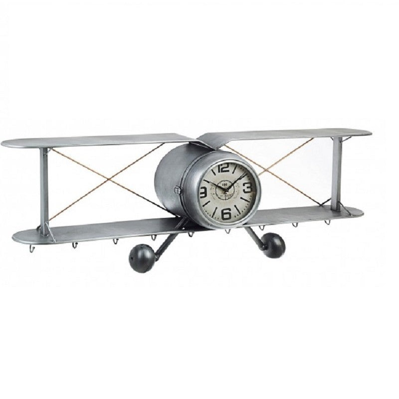 Reloj de pared Charles 9 ganchos 129x22x40h cm