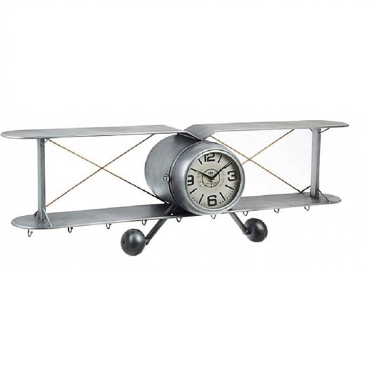 Reloj de pared Charles 9 ganchos 129x22x40h cm