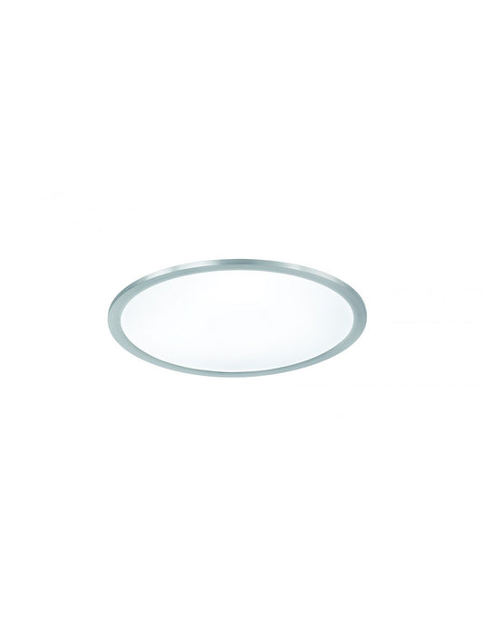 Plafón redondo Griffin LED Regulable Rgbw Níquel Ø40 cm Trio Lighting
