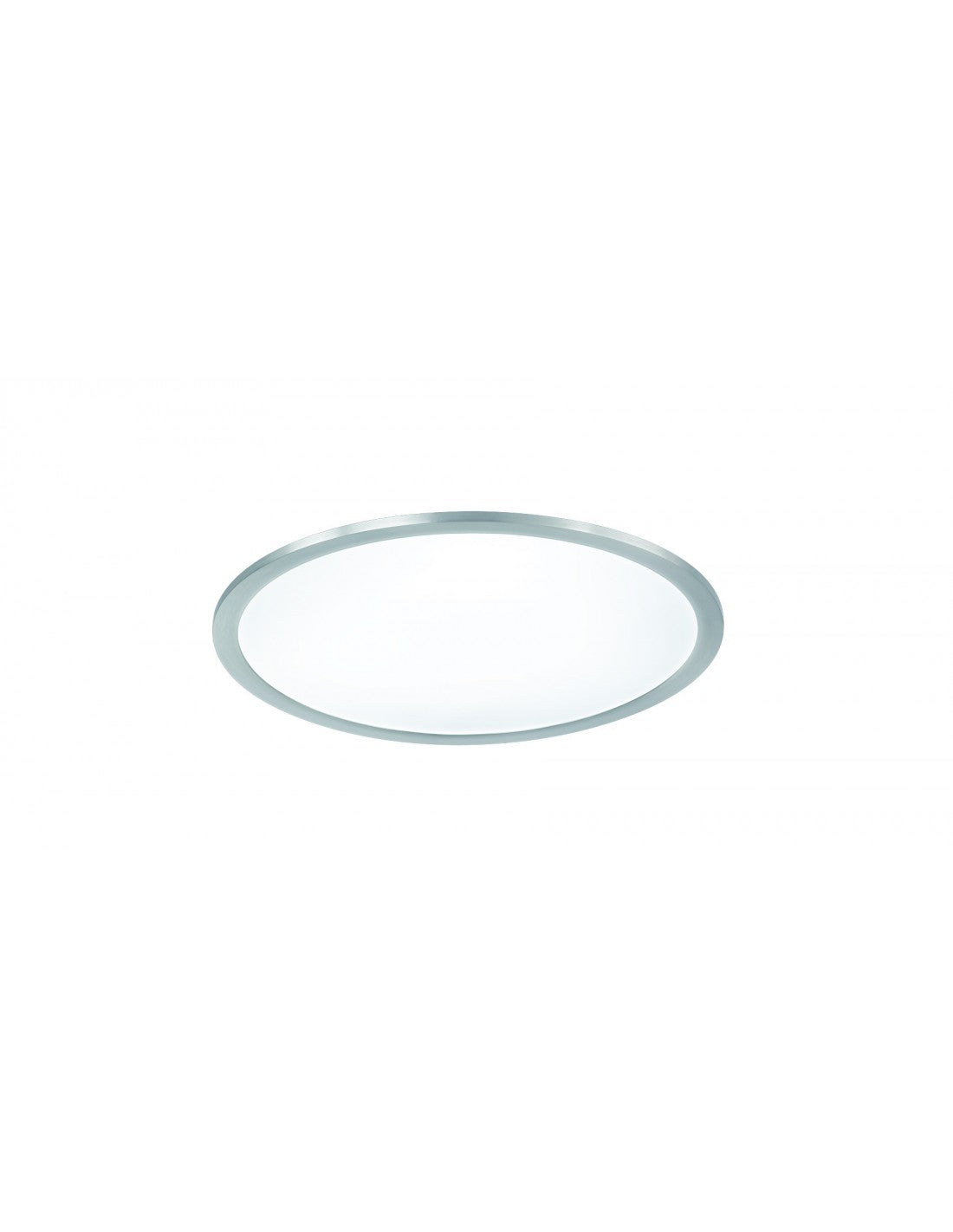 Plafón redondo Griffin LED Regulable Rgbw Níquel Ø40 cm Trio Lighting