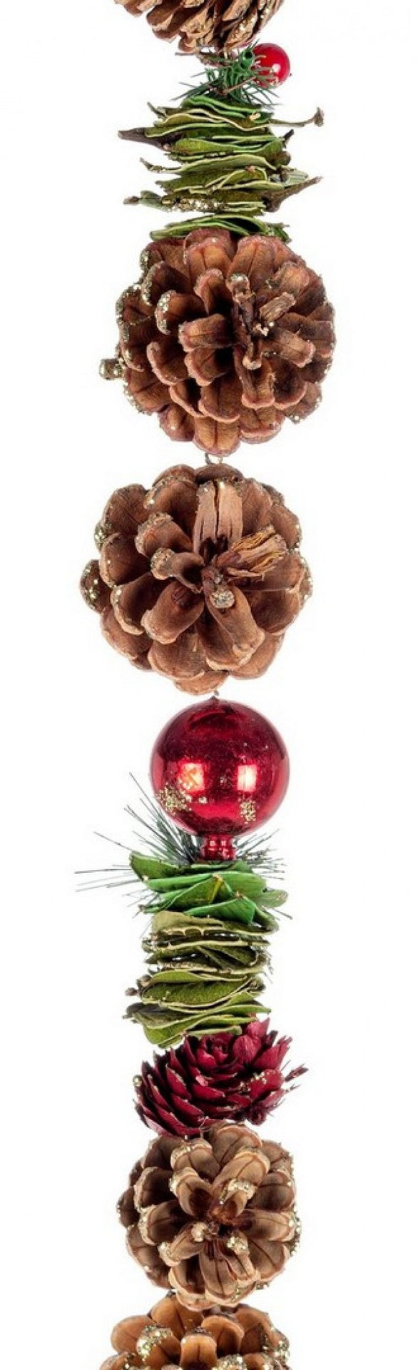 4x Guirnalda Olga Roja Alt.150