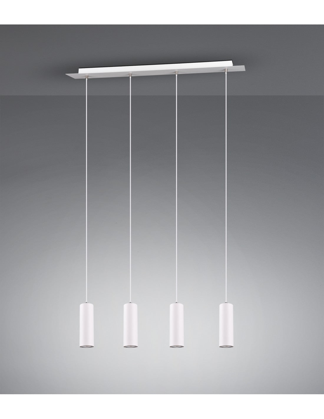 Lámpara de Suspensión 4 Puntos de Luz GU10 Marley Blanco Trio Lighting