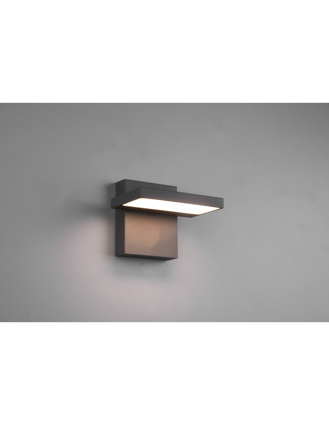 Aplique LED ajustable para exteriores Aluminio antracita IP54 Horton Trio Lighting