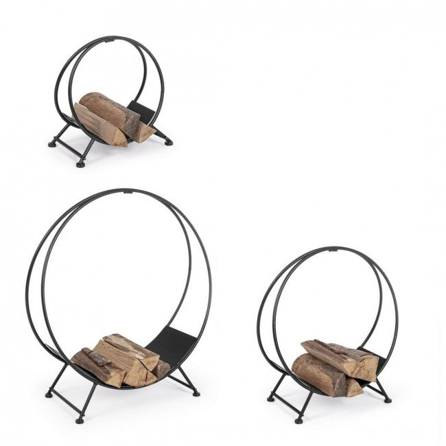 Juego de 3 soportes para madera Efesto