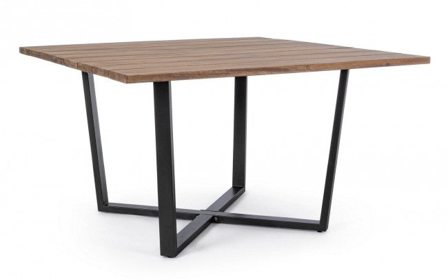 Mesa Helsinki antracita-natural 130x130 cm