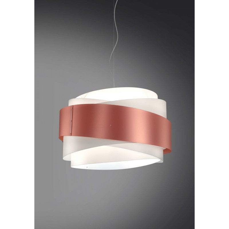 BEA lámpara colgante una luz Cobre diámetro 60x h38 cm