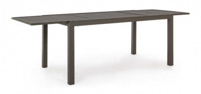 Mesa extensible de aluminio para exterior Caffè HILDE YK14 160-240x90x h75 cm