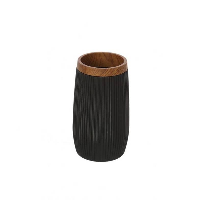 Portacepillos de dientes negro serie London - Idroclic