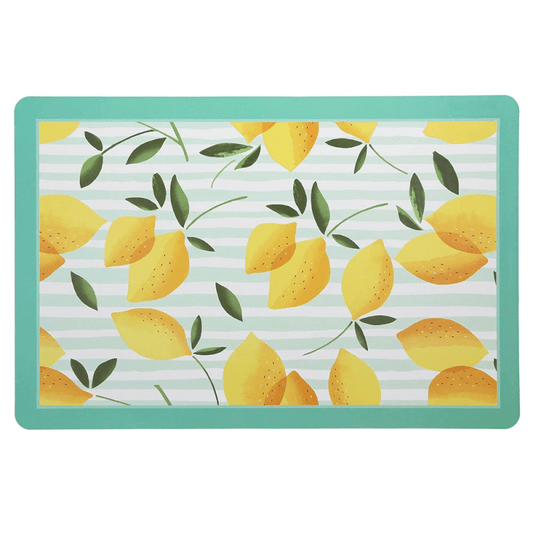Manteles individuales 43x29 cm Panarea Polipropileno Amarillo