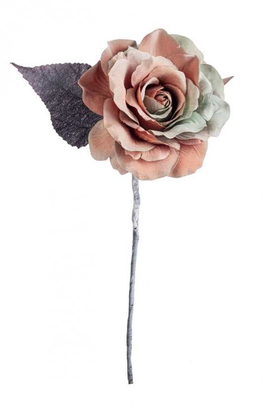 12x Púa Rosa Coline Naranja/Verde