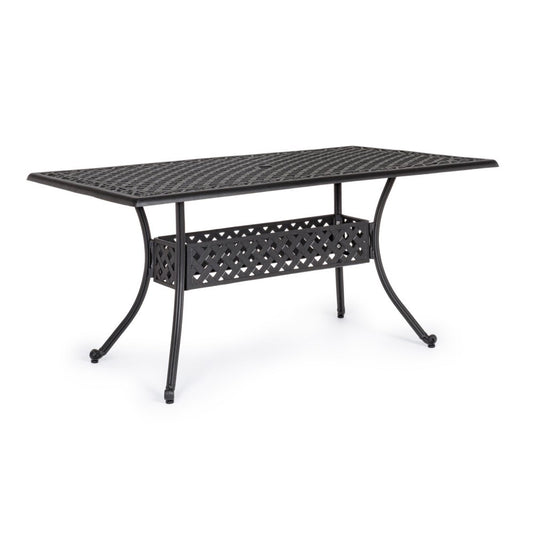 Mesa exterior Ivrea rectangular antracita 90 x 160 cm
