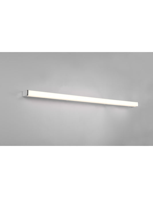 Aplique de baño LED rectangular 20w Fabio Cromo IP44 Trio Lighting