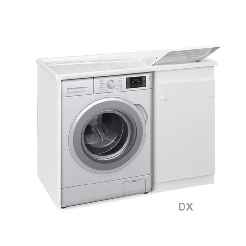 Fregadero + Funda Lavadora Tina Resina 60x107x90 cm