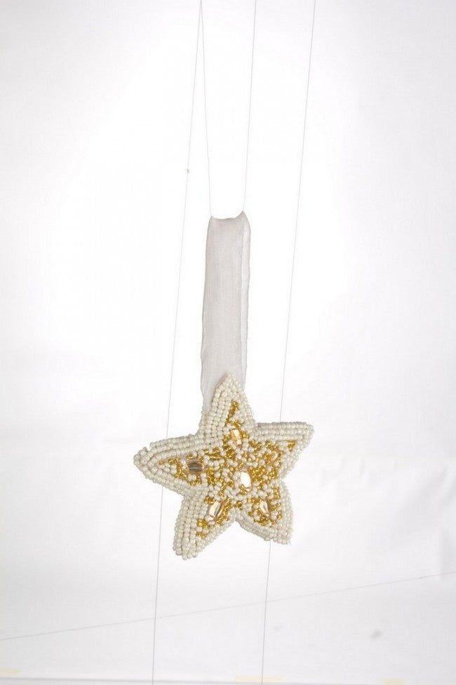 10x Colgante de estrella de oro Rahul